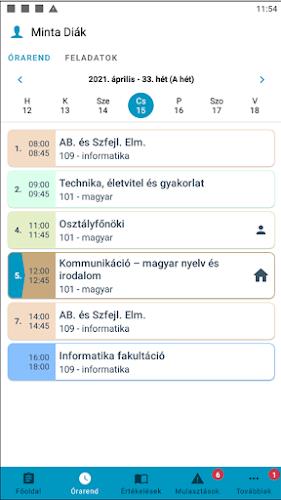 KRÉTA Tanulóknak Ảnh chụp màn hình 1