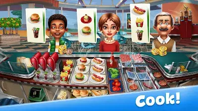 Cooking Fever – Jeu de Cuisine Capture d'écran 0