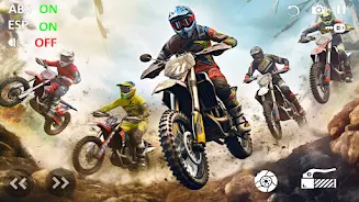 Motocross Beach Bike Games 3D ภาพหน้าจอ 0