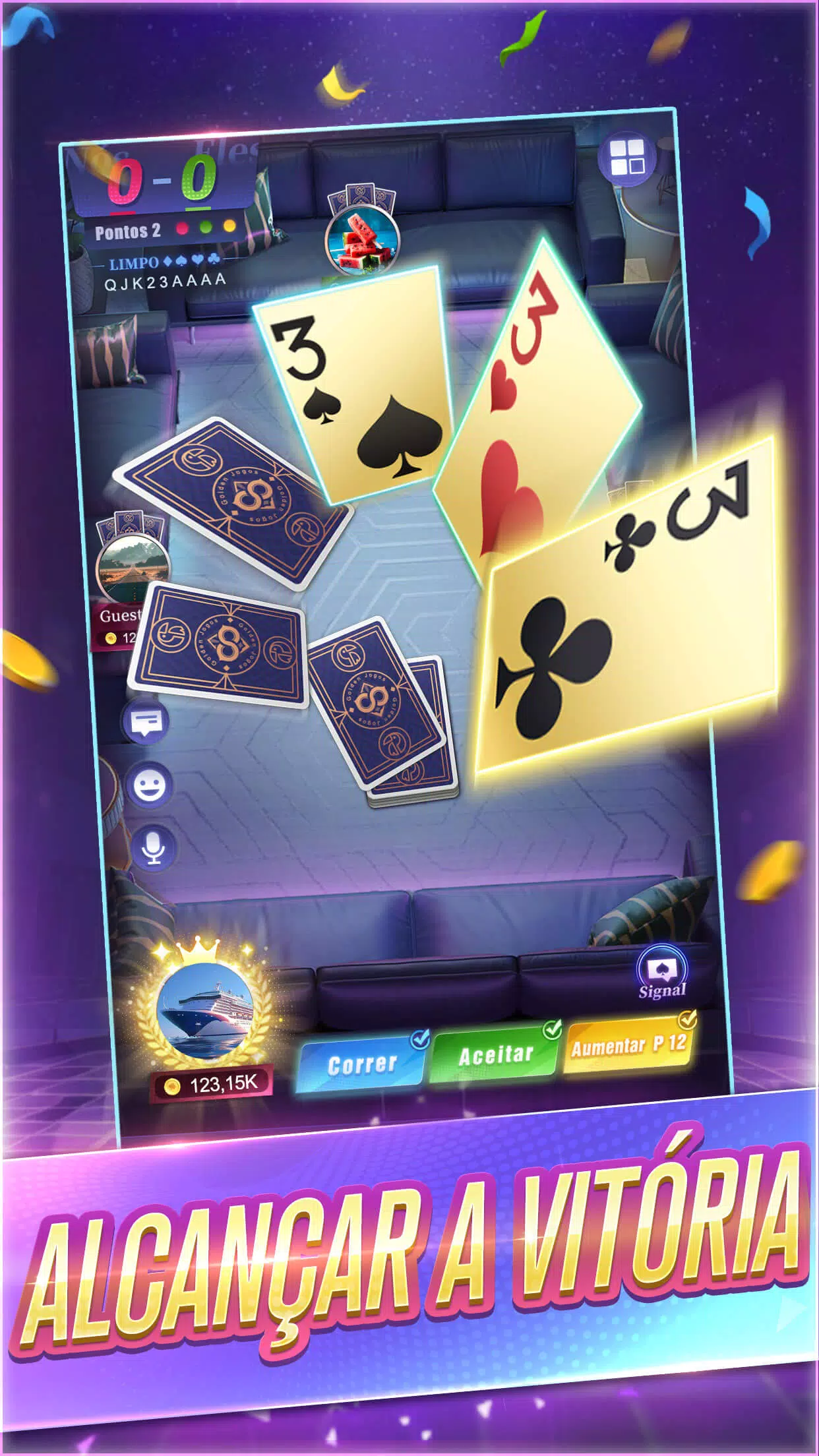 Golden Truco: Domino&Buraco Screenshot 3