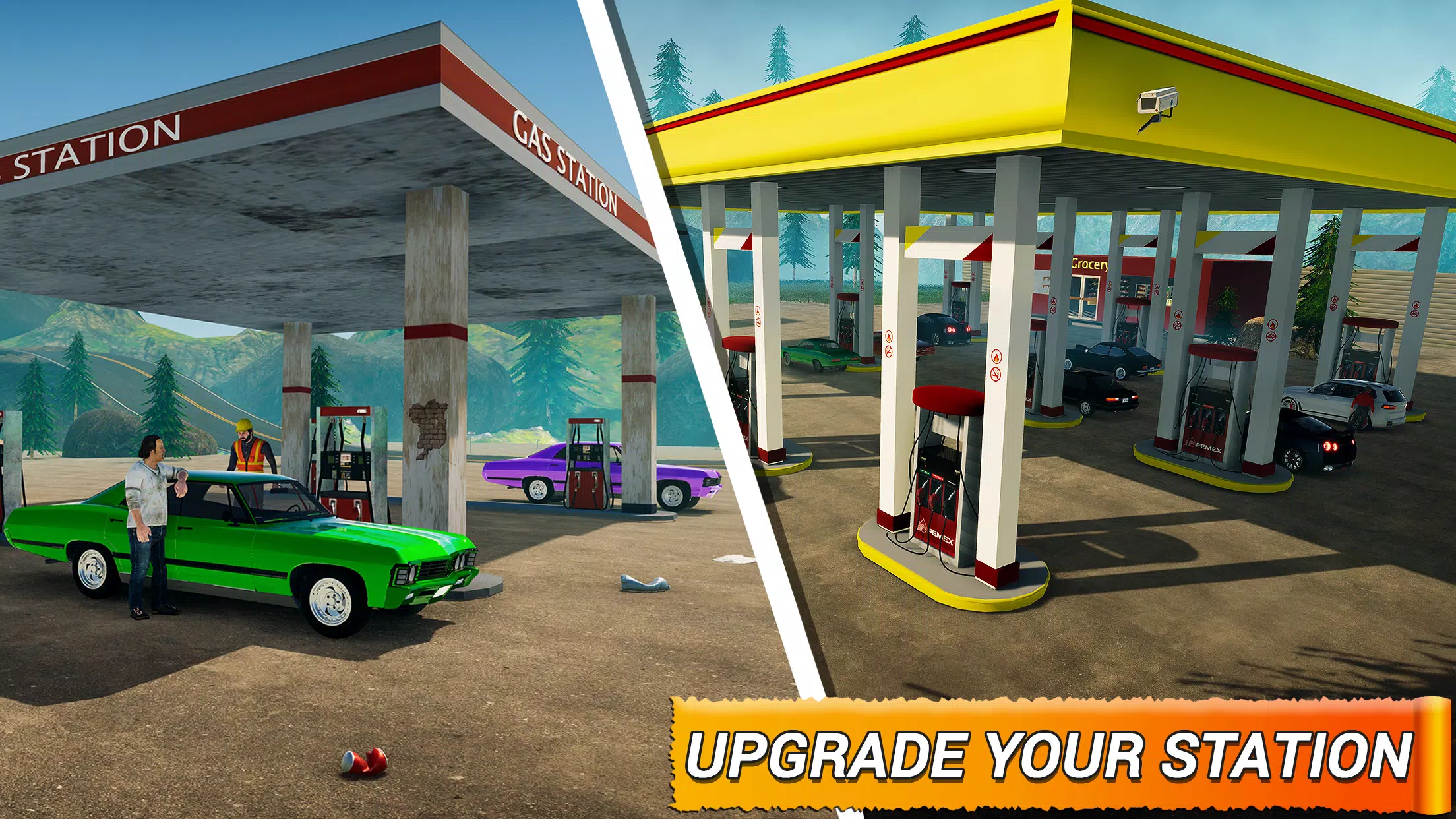 Gas Station Business Simulator 스크린샷 0