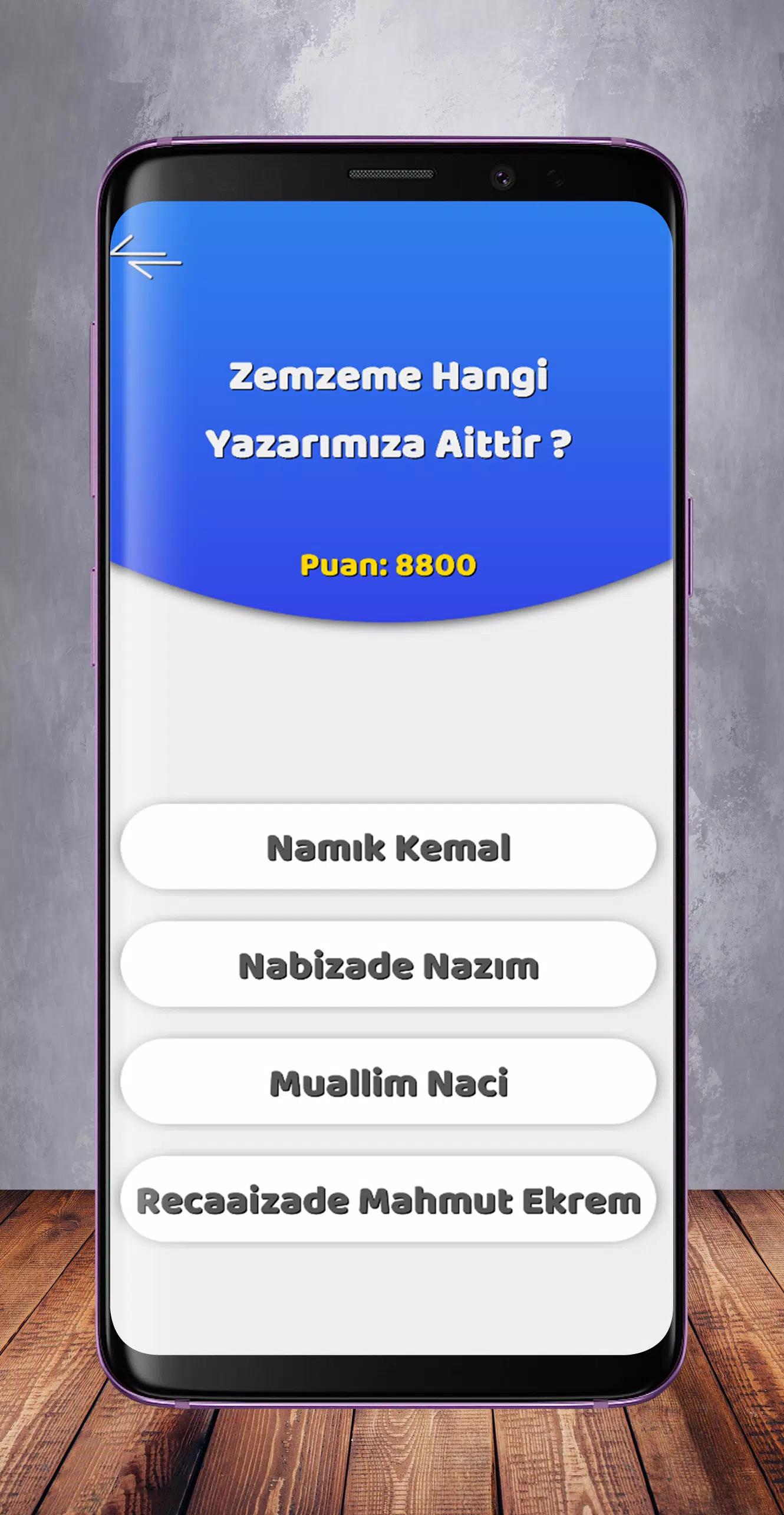 Edebiyat Bilgi Yarışması Captura de pantalla 1