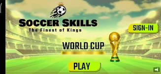 Soccer Skills - Cup of World应用截图第0张