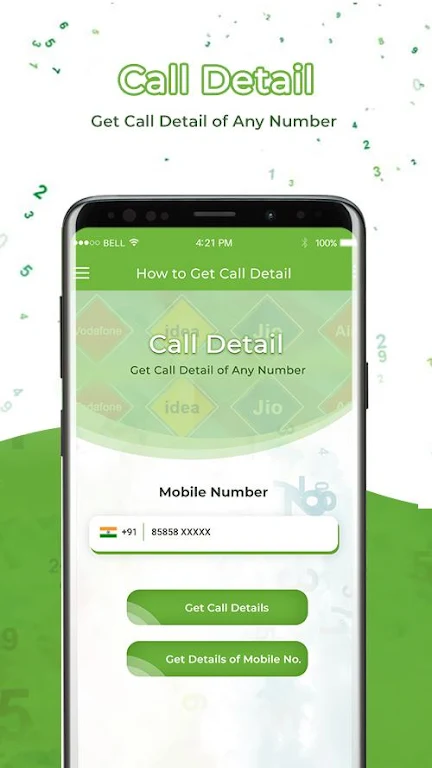 Any Number Call Detail App Zrzut ekranu 2