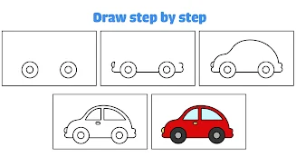 Cars drawings: Learn to draw 螢幕截圖 3