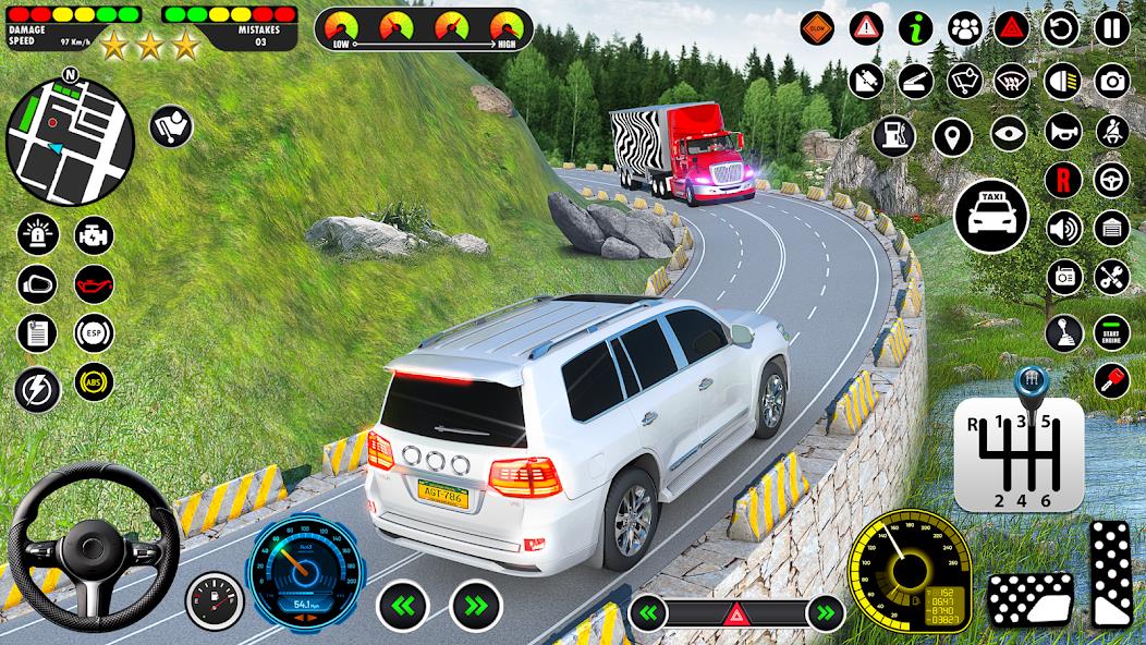 Parking Car Driving School Sim Mod Ảnh chụp màn hình 3