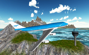 Flight Simulator: Fly Plane 3D Captura de tela 1