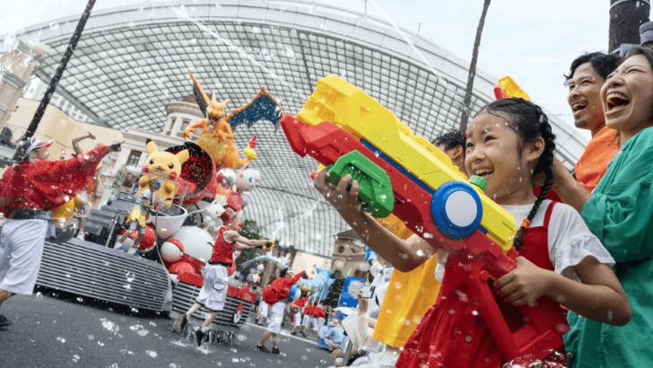 Pokémon Summer Event at USJ: A Refreshing Water-Themed Spectacle