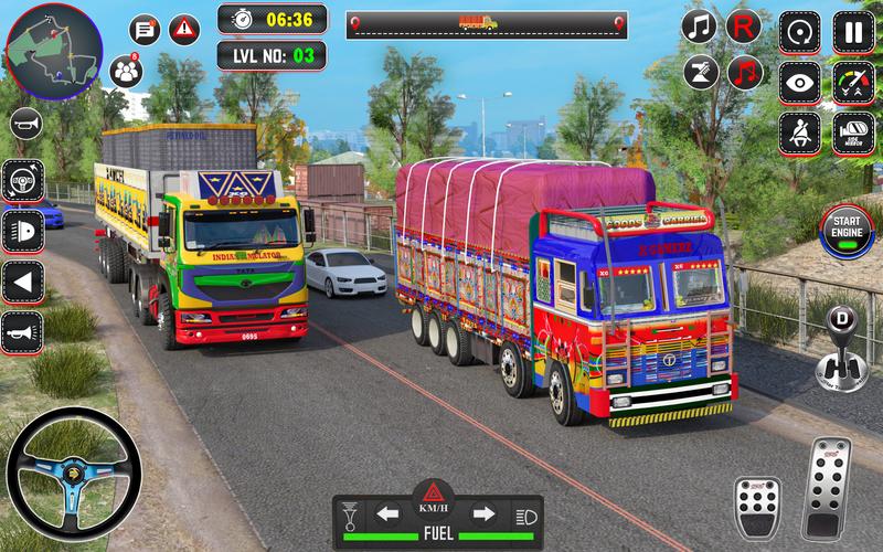 Indian Truck Drive Truck Games Скриншот 3