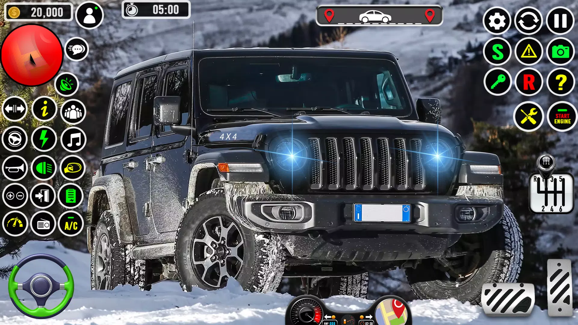 Jeep Driving Game: SUV Jeep Capture d'écran 1