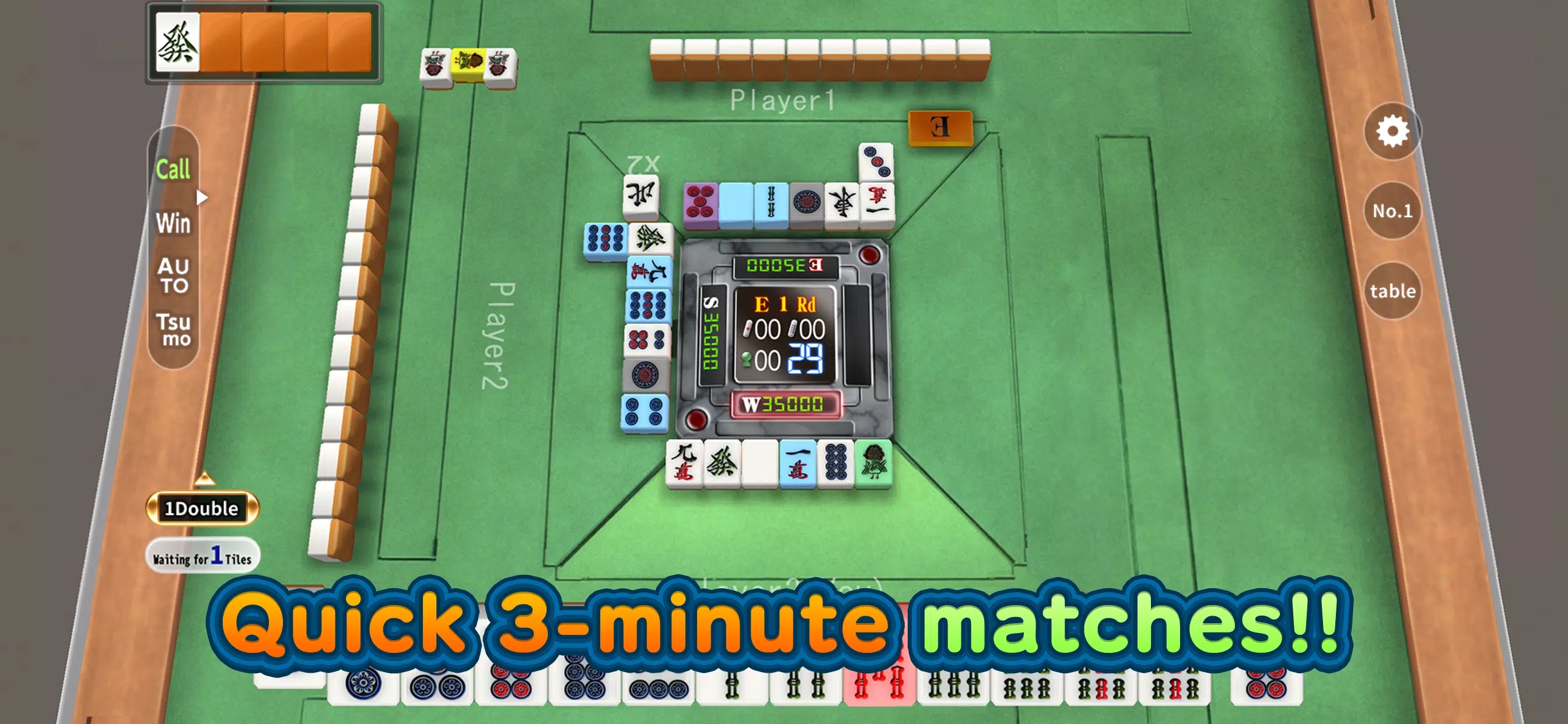 Three-Minute Mahjong Quest Zrzut ekranu 1