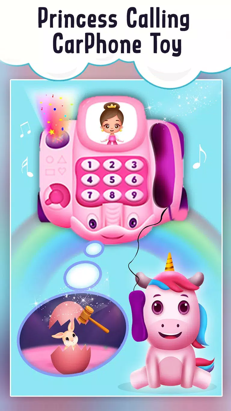 Baby Princess Car phone Toy 螢幕截圖 0