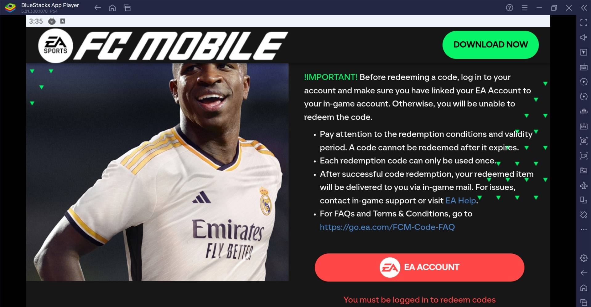 EA SPORTS FC™ Mobile サッカー - すべての動作償還コード2025年1月