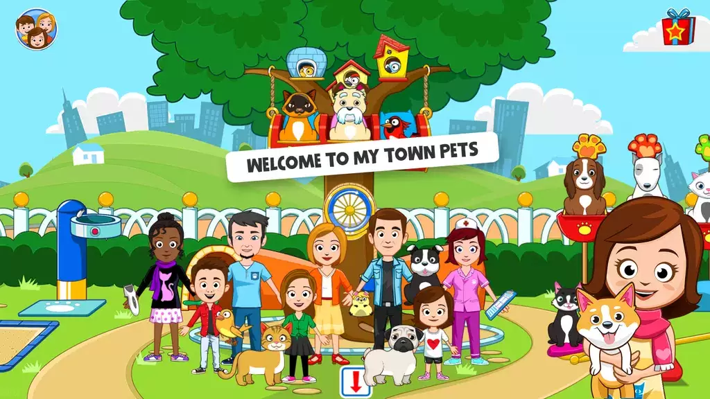 My Town: Pet games & Animals ภาพหน้าจอ 0