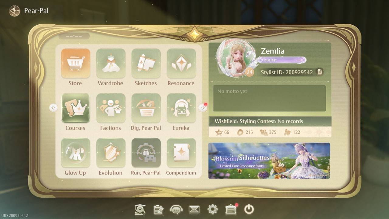 Accessing Courses Tab