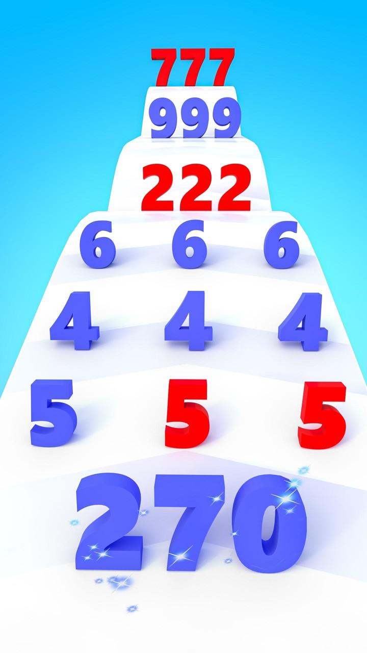 Number Run & Merge Master Game ภาพหน้าจอ 3