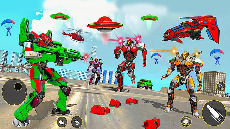 Spaceship Robot Transform Game ภาพหน้าจอ 2