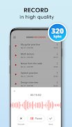 Voice Recorder - Record Audio ဖန်သားပြင်ဓာတ်ပုံ 1