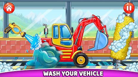 Build a House-Kids Truck Games ภาพหน้าจอ 3