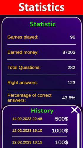 Millionaire - Quiz 2025 Screenshot 3