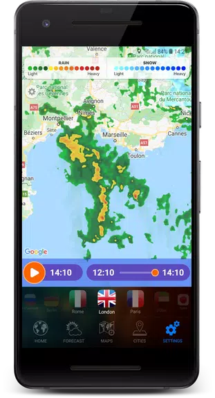 3D EARTH - weather forecast Ekran Görüntüsü 1