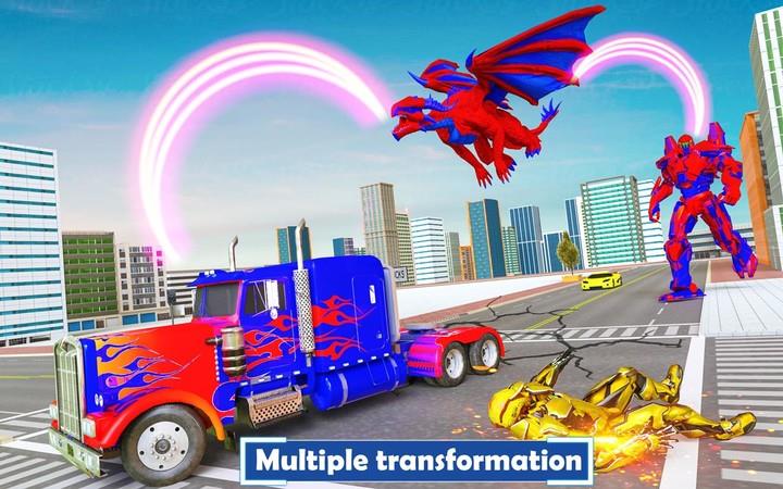 Dragon Robot Truck Transform Captura de tela 1