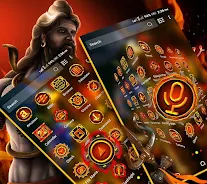 Lord Shiva Launcher Theme Captura de pantalla 1