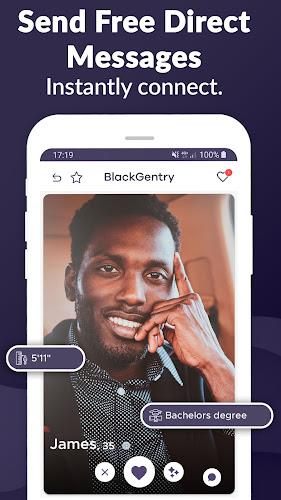 BlackGentry – Black Dating App Tangkapan skrin 1