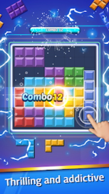 Block Puzzle : Match Combo Captura de pantalla 1