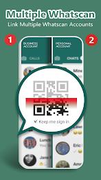 Chat Cloner Whatscan QR Lite 스크린샷 1