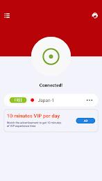 VPN Japan - JP VPN Proxy Ekran Görüntüsü 2