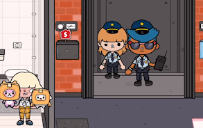 Toca Boca Police HD Wallpapers Zrzut ekranu 2