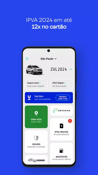 Zul+ Zona Azul SP, IPVA, Tag + Screenshot 0