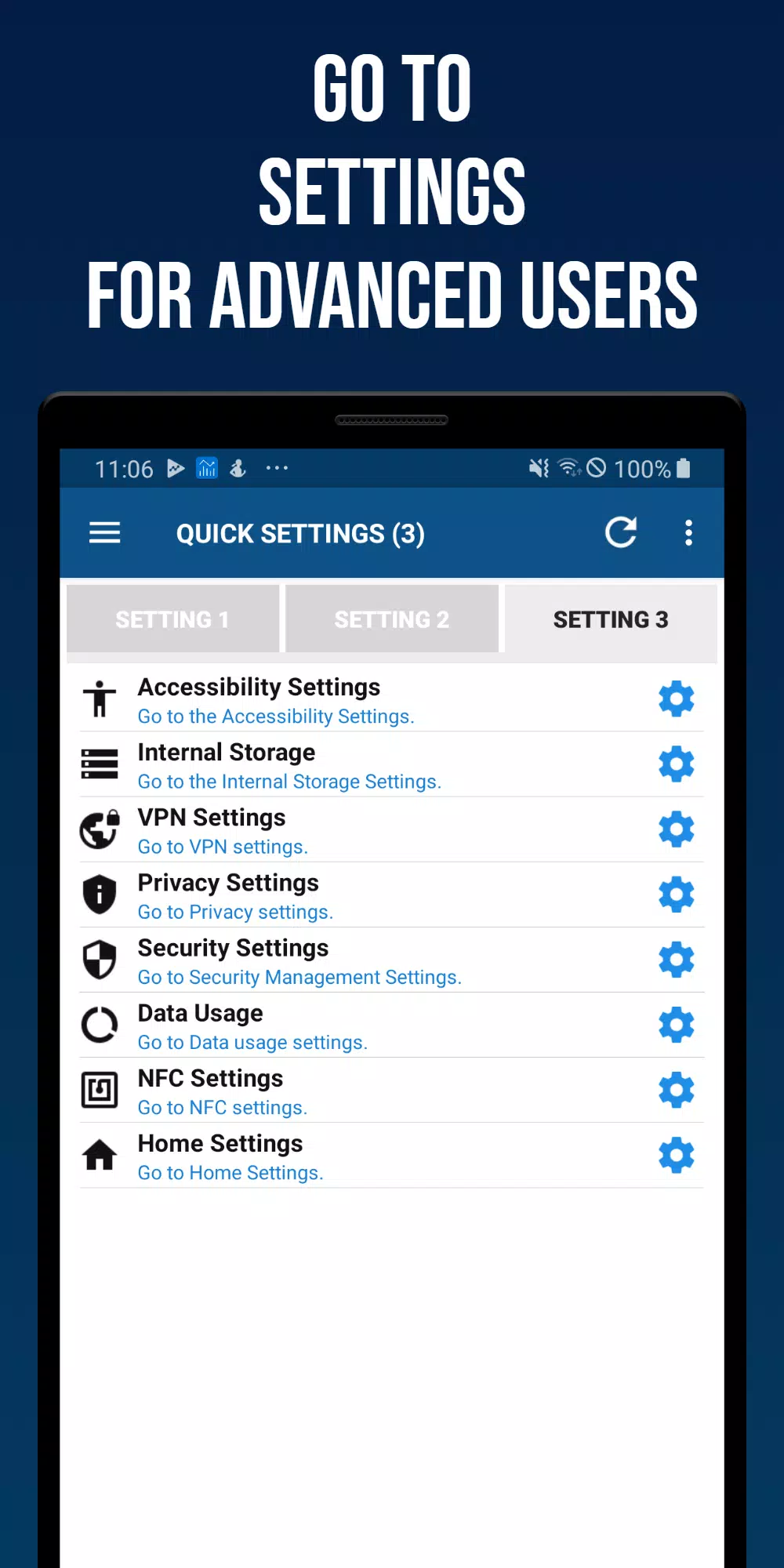 Smart Quick Settings Screenshot 2