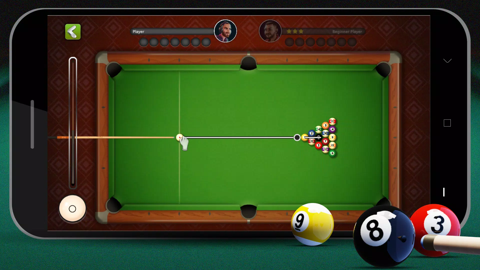 8 Ball Billiards Offline Pool Ảnh chụp màn hình 3