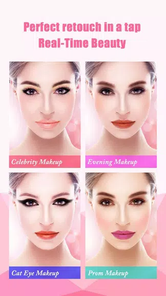 InstaBeauty: Makeup Selfie Cam ဖန်သားပြင်ဓာတ်ပုံ 0