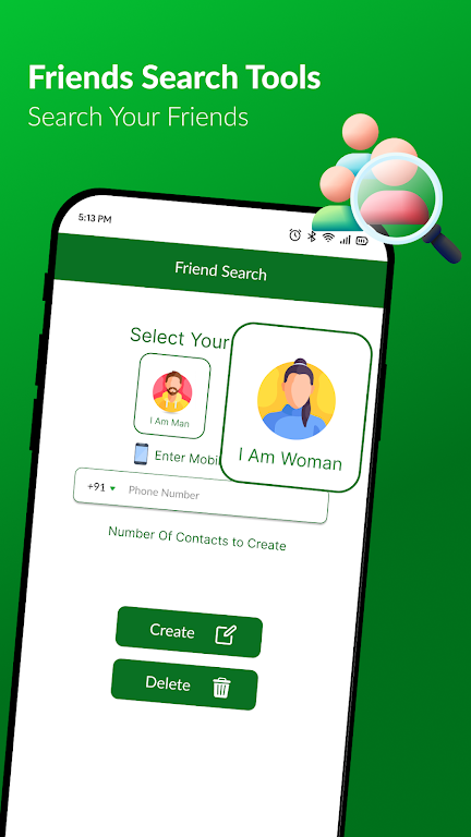 Schermata Friend Search Tool : GF Finder 1