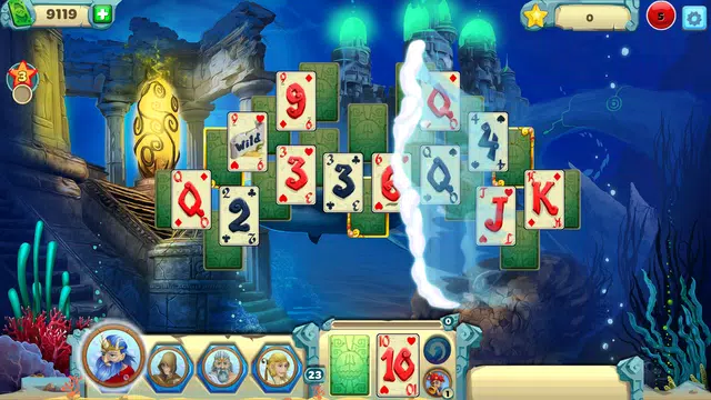 Solitaire Atlantis Capture d'écran 1