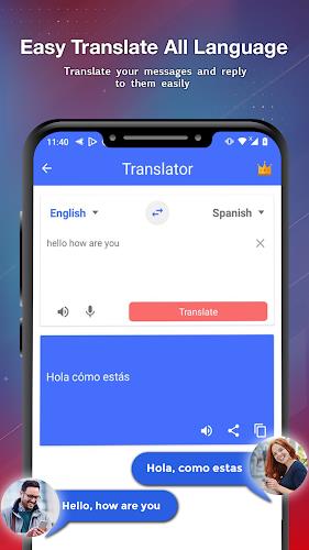 Easy Translate All Language ဖန်သားပြင်ဓာတ်ပုံ 0