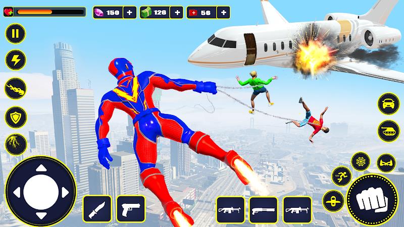 Spider Rope Hero: Superhero স্ক্রিনশট 2