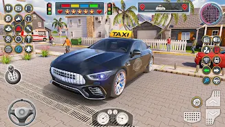 City Taxi Simulator Taxi games ภาพหน้าจอ 1