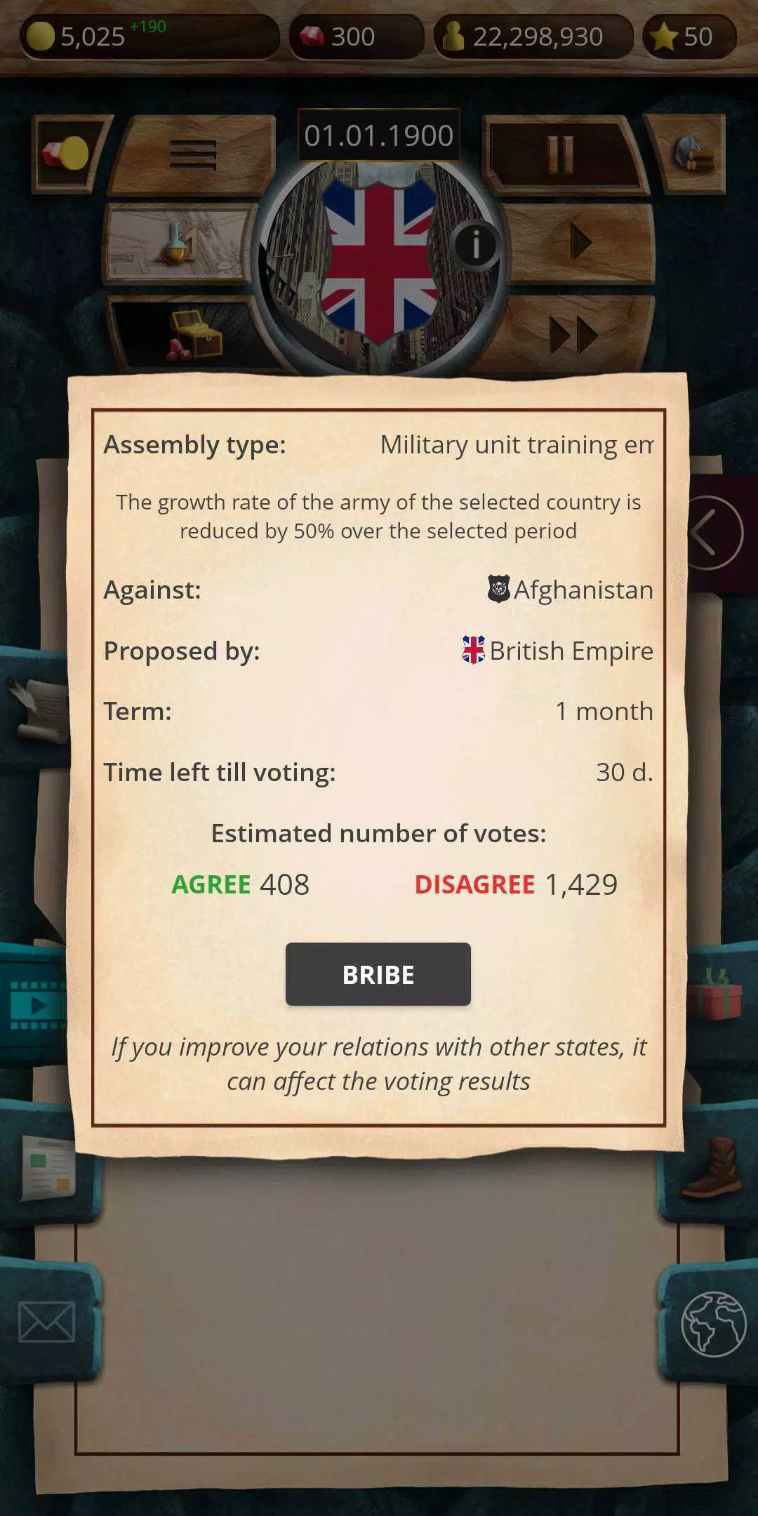 20th c 1 – President Simulator 螢幕截圖 3