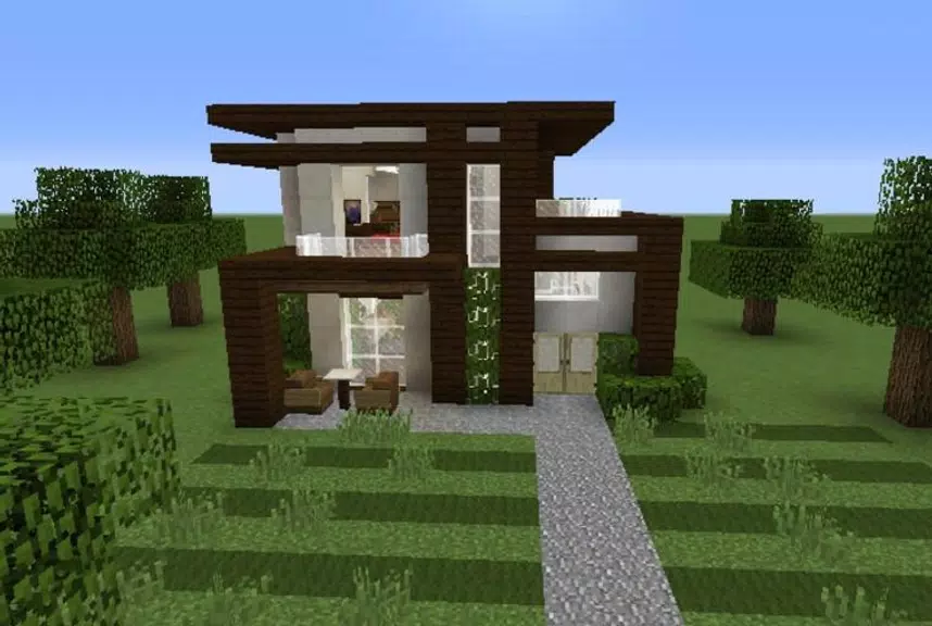 Modern MCPE Houses PRO ภาพหน้าจอ 1