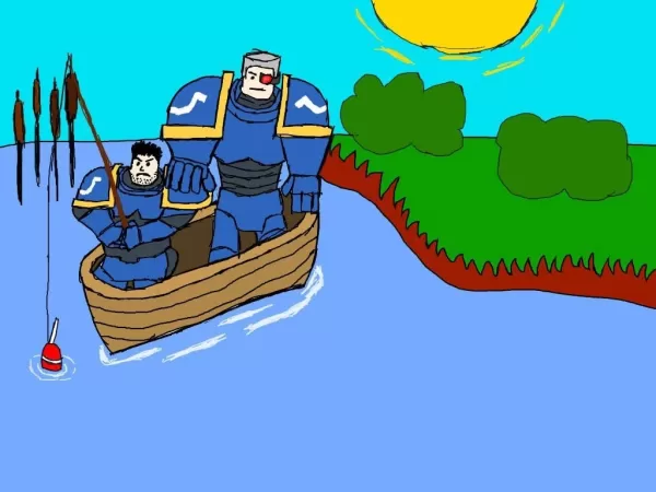 Space Marine 2 Modders merancang tau, necrons, dan memancing permainan mini