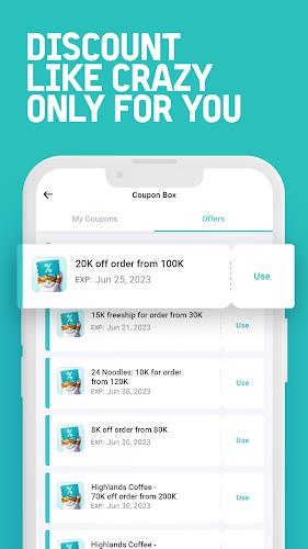 Schermata BAEMIN - Food delivery app 0