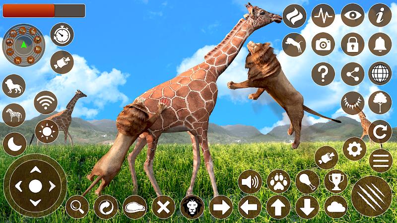 Lion Games 3D Animal Simulator 스크린샷 3