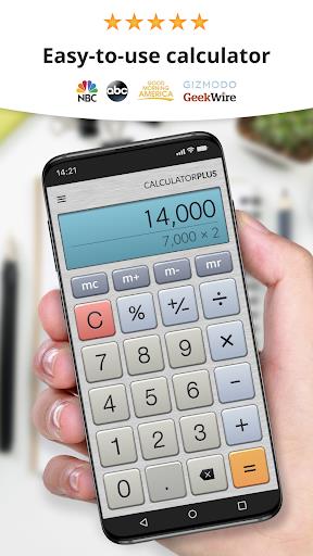 Calculator Plus with History (MOD) ภาพหน้าจอ 1