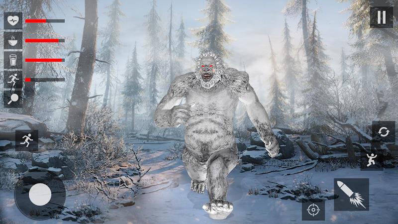 Bigfoot Yeti Hunt & Survival ภาพหน้าจอ 1