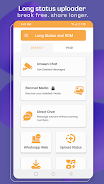 WhatSaga: Long WhatsApp Status Zrzut ekranu 0