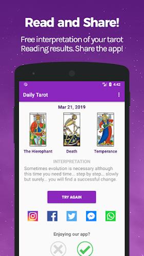 Tarot - Daily Tarot Reading Ảnh chụp màn hình 3